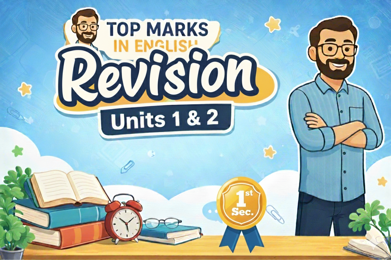 المراجعة النهائية Unit 1 + 2